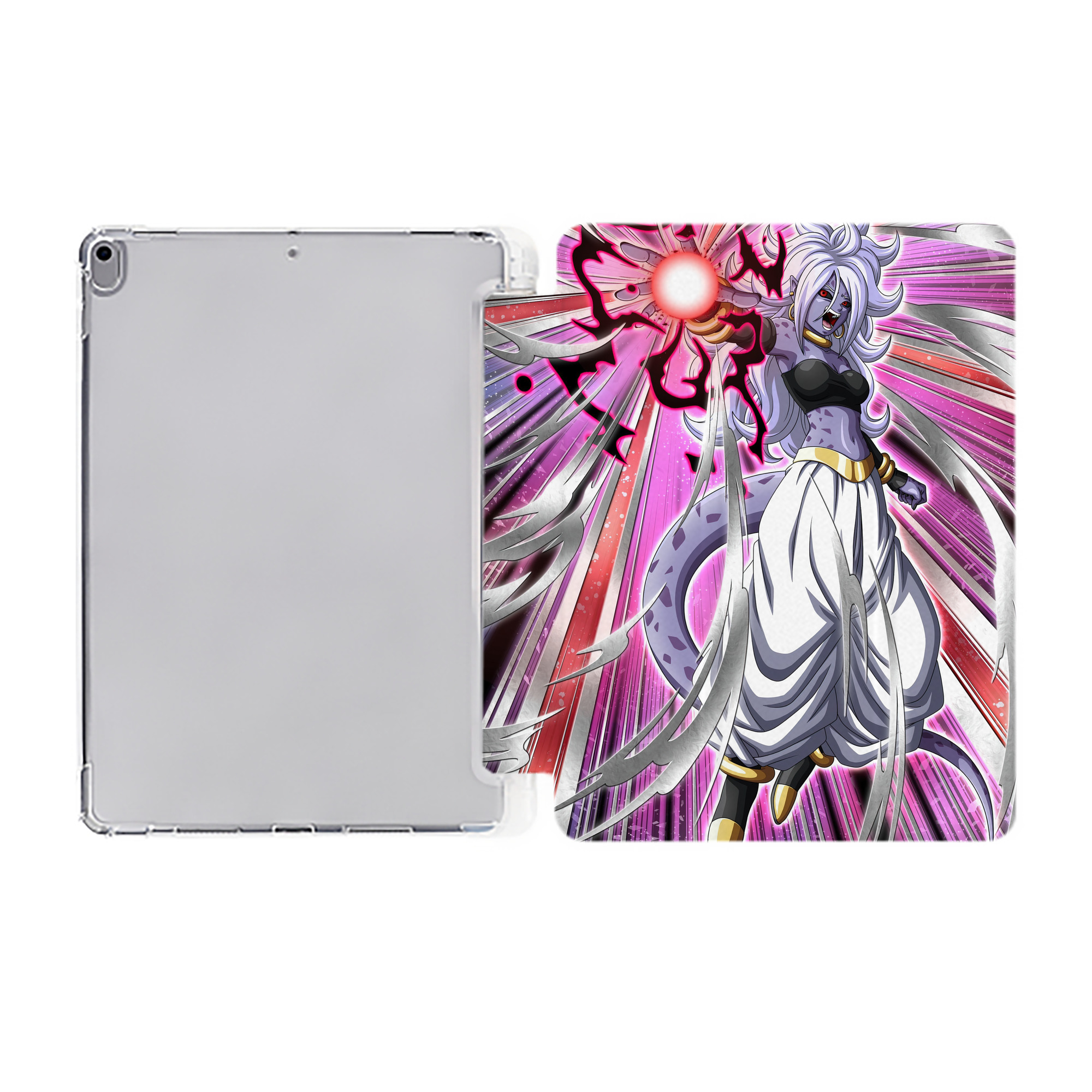 （画像用） ドラゴンボール DRAGON BALL IPad ケース ペン収納付き 三つ折りスタンド PUレザー×シリコン 対応機種9.5/10.5/10.9インチ